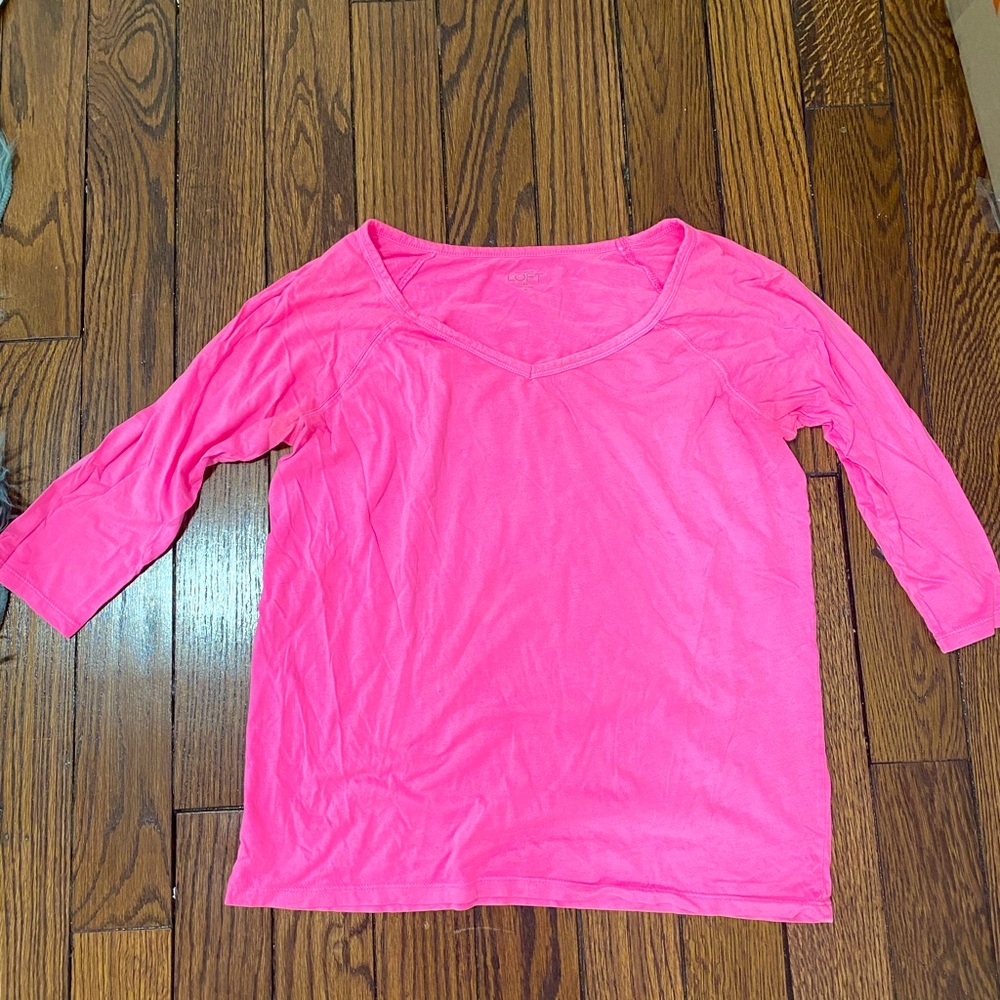 SZ MED LOFT 3/4 Sleeve TShirt